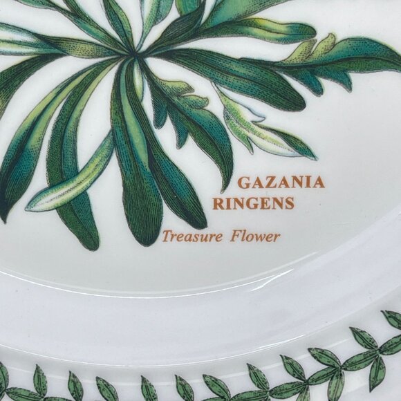 portmeirion botanic garden collection salad plate "treasure flower" pattern - Picture 5 of 8